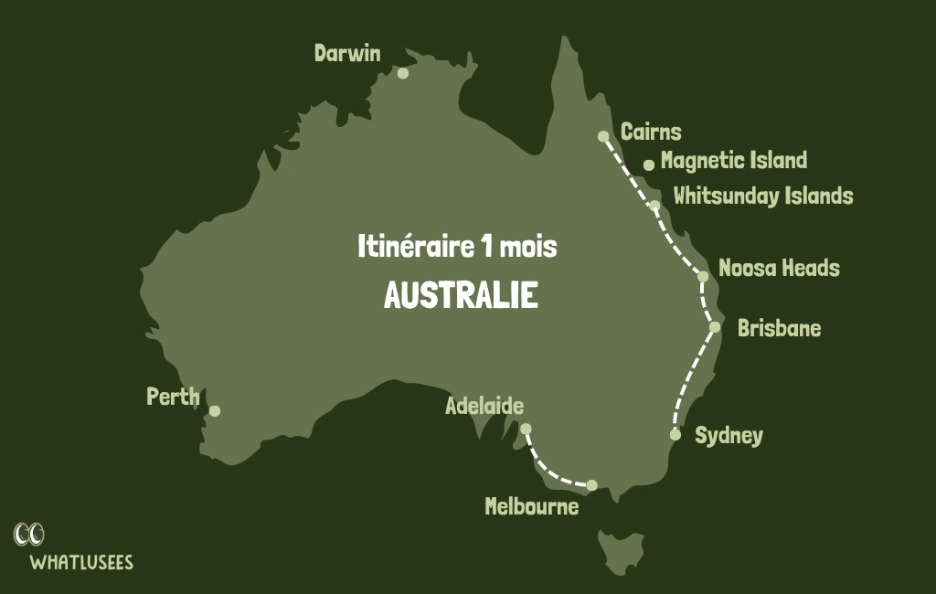 Australie Road Trip - Maps