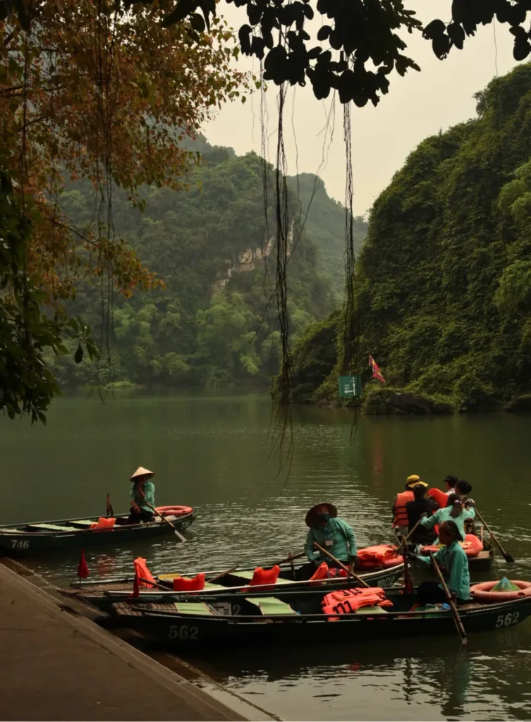 Balade rivière Ninh Binh