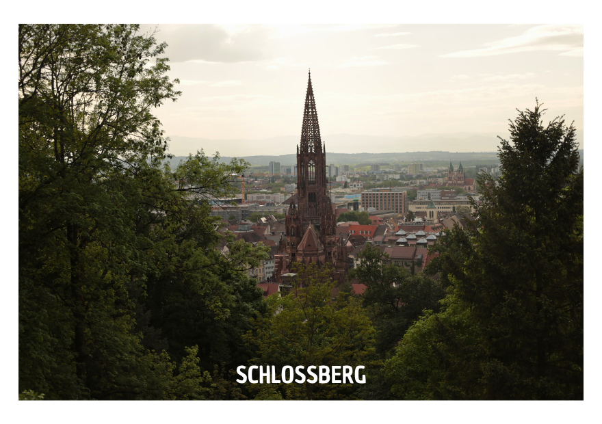 Schlosseberg, point de vue Fribourg