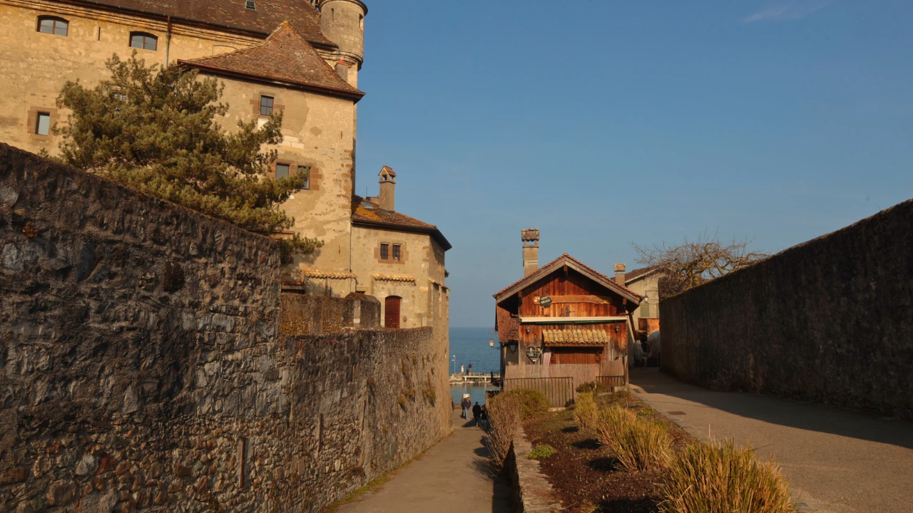 yvoire-france Les ruelles Yvoire, Haute Savoie